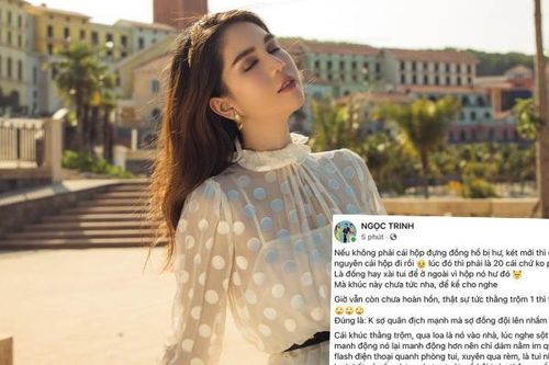 Ngọc Trinh kể lại việc bị trộm bộ sưu tập đồng hồ 15 tỷ, giải thích chi tiết giả vờ ngủ