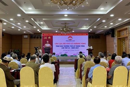 Kết thúc giải thơ Lê Thánh Tông lần thứ 33