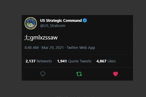 Lầu Năm Góc đăng tweet bí ẩn