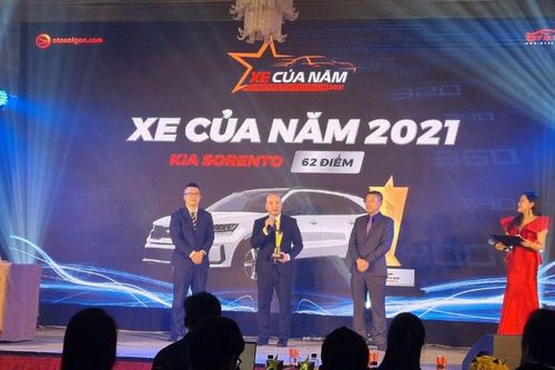 Kia Sorento nhận được danh hiệu XE CỦA NĂM 2021
