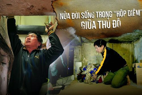Người đàn ông nửa đời sống trong 'hộp diêm' giữa thủ đô: 'Trong nhà không thể đứng, mặc áo phải quỳ'