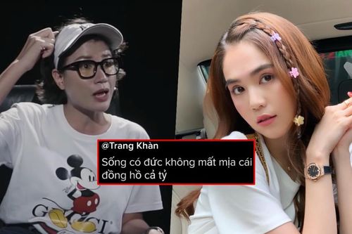 Trang Khàn tức tối vì bị nghi đá đểu Ngọc Trinh 'sống không có đức mất đồng hồ 10 tỷ': 'Bớt đặt điều'