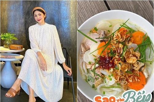 Sao vào bếp: Món bánh canh gà hấp dẫn của Hà Tăng làm người Việt và nước ngoài đều khen