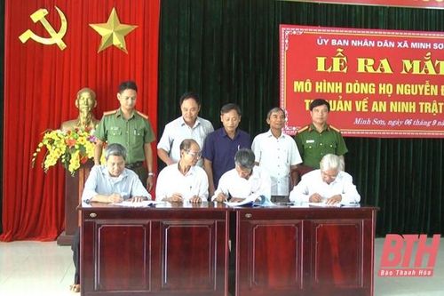 Hiệu quả từ các mô hình tự quản về an ninh trật tự