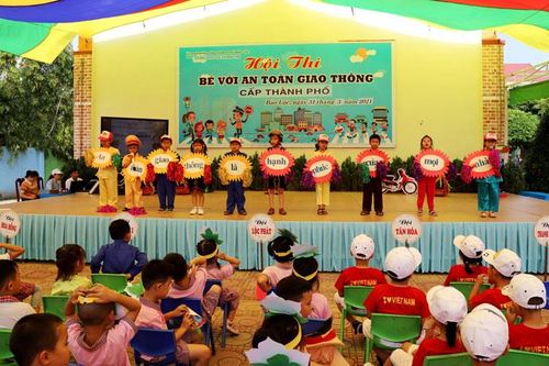 Bảo Lộc: Tổ chức Hội thi 'Bé với an toàn giao thông'