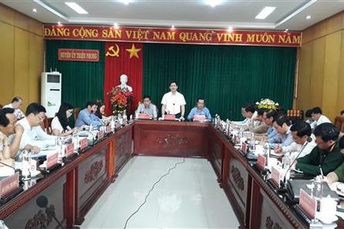 Bí thư Tỉnh ủy Lê Quang Tùng: Huyện Triệu Phong cần thực hiện 3 không 'Không nói không, không nói khó, không nói có mà không làm' để phục vụ tốt cho người dân, doanh nghiệp