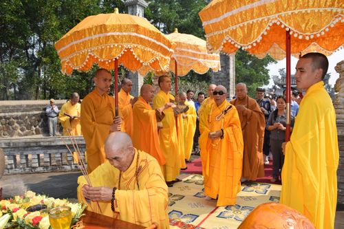 Quảng Trị: Lễ húy nhật Tổ sư khai sơn tổ đình Sắc tứ Tịnh Quang