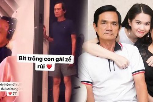 Nhà vừa bị mất trộm đồng hồ tiền tỷ, Ngọc Trinh được phụ huynh cấp tốc từ quê lên chăm sóc