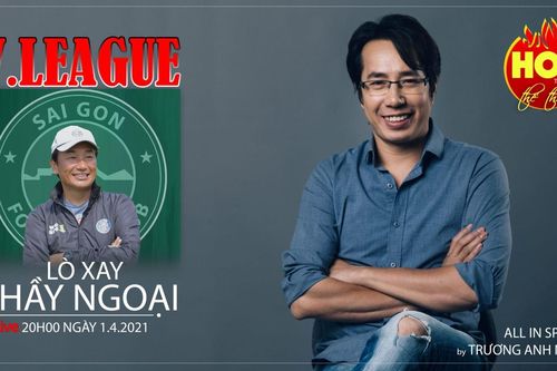 Giải bóng đá V-League: 'Lò xay' HLV nước ngoài