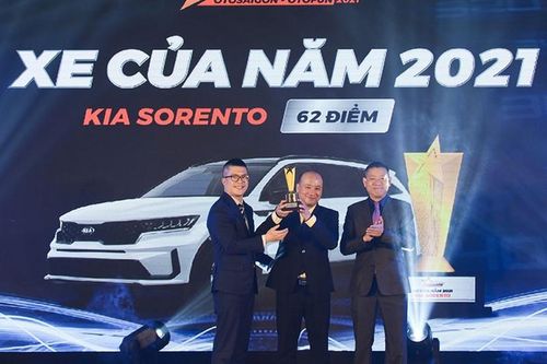 Cộng đồng mê xe bình chọn Kia Sorento là 'Xe của năm 2021'