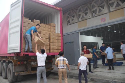 Nhà máy may An Hưng xuất lô hàng đầu tiên sang Mỹ