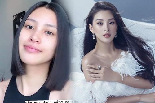 Hoa hậu nào tự tin như Tiểu Vy: Khoe cận cảnh mặt mộc, soi kĩ vẫn khó thấy khuyết điểm