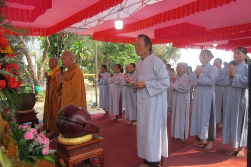 Quảng Ngãi: Lễ động thổ xây dựng chánh điện và tôn tượng Bồ-tát Quán Thế Âm