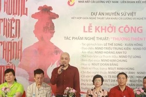 Khởi công tác phẩm kết hợp nghệ thuật Xiếc và Cải lương