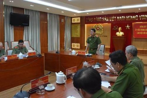 Thứ trưởng Lê Quốc Hùng làm việc với Công an TPHCM