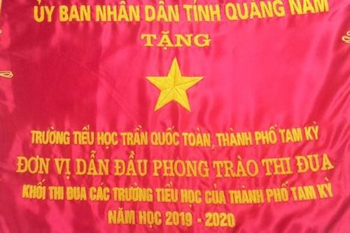 Tam Kỳ (Quảng Nam): Trường Tiểu học Trần Quốc Toản cánh chim đầu đàn 'Dạy tốt- Học tốt'