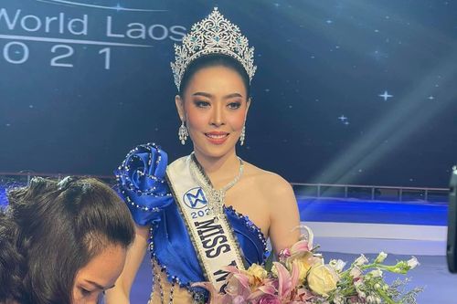 Hoa hậu người Lào bị tố khai gian tuổi và mua giải