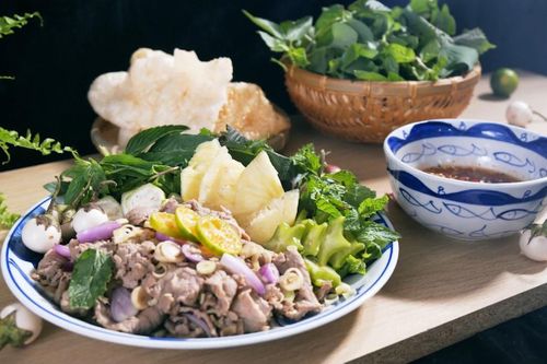 Cách làm gỏi bò hương vị đồng quê