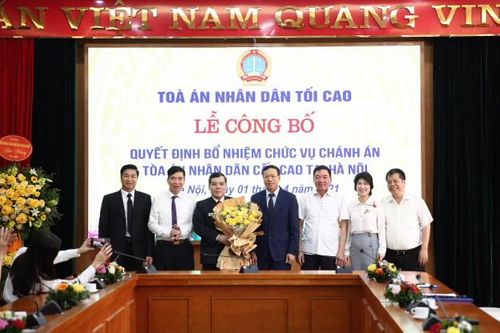 TAND Tối cao bổ nhiệm nhân sự