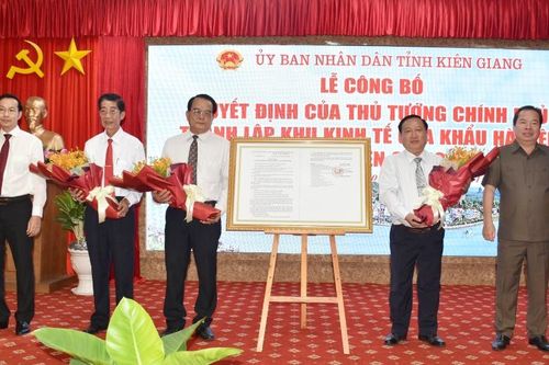 Thành lập khu kinh tế cửa khẩu Hà Tiên (Kiên Giang)