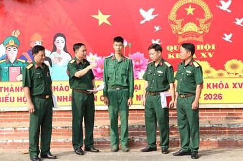 Quân đoàn 4 kiểm tra công tác chuẩn bị bầu cử Quốc hội khóa XV