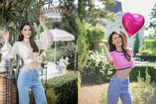 'Ma nữ Thái Lan' Mai Davika 'đốt mắt' fan với trang phục khoe eo thon 58cm