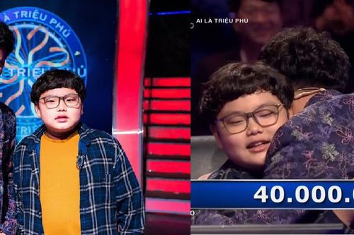 'Cười quặn ruột' với pha đối đáp dí dỏm của bố con Xuân Bắc trong 'Ai là triệu phú'