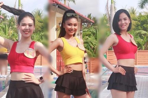 Dàn thí sinh Hoa khôi ĐH Nam Cần Thơ khoe sắc với trang phục thể thao