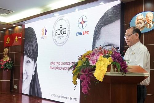 EVNSPC nhận chứng chỉ Bình đẳng giới toàn cầu