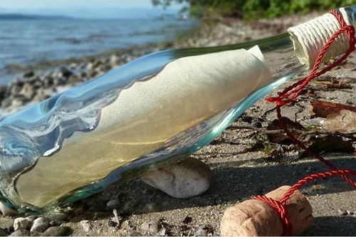 Lá thư trong chai vượt 850km đến với người nhận