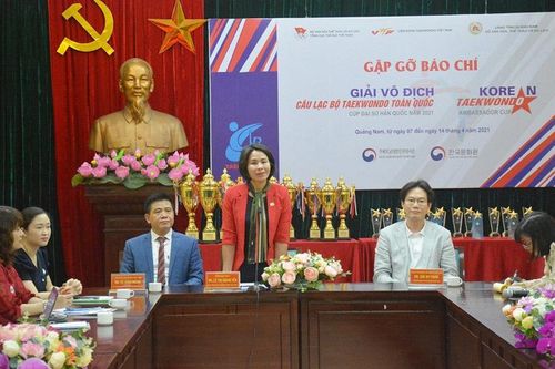 Gần 1.000 VĐV tham dự giải vô địch các CLB taekwondo 2021