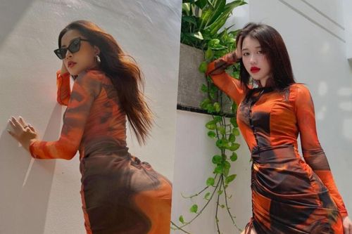 Đụng độ bộ váy cam khoe body: Chi Pu bốc lửa, Han Sara gợi cảm bất ngờ