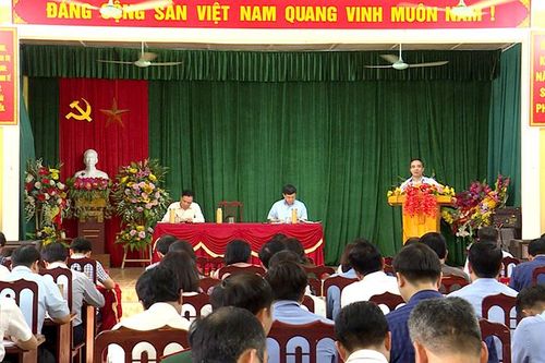 Lãnh đạo tỉnh làm việc tại xã Kiên Đài về xây dựng nông thôn mới