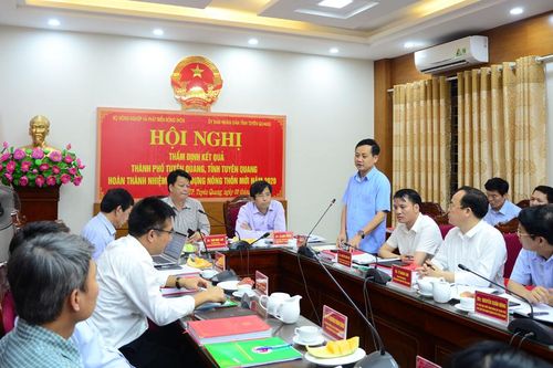 Văn phòng Điều phối nông thôn mới Trung ương khảo sát xây dựng nông thôn mới tại thành phố Tuyên Quang