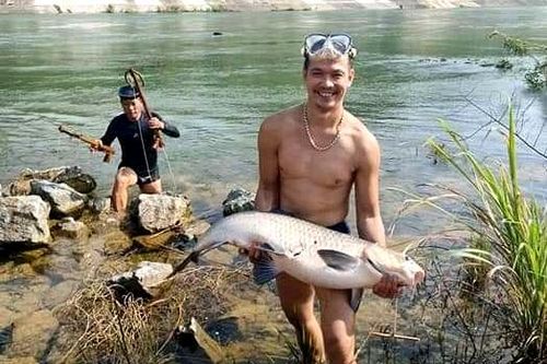 Săn cá khủng trên lòng hồ sinh thái
