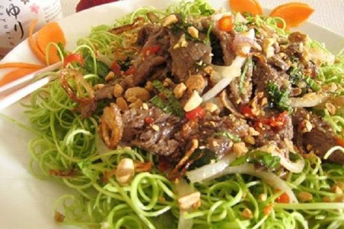 Món ngon mỗi ngày: Nộm rau muống thịt bò