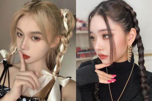 Mốt tết tóc của dàn hot girl châu Á