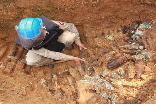 Diện tích ô nhiễm bom mìn ngày càng thu hẹp ở Việt Nam