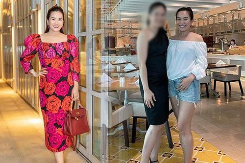 Chẳng có đôi chân siêu mẫu, bà xã Bình Minh vẫn tự tin 'cân' trọn quần short