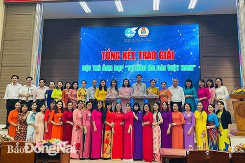 TP.Long Khánh: Trao giải cuộc thi 'Tự hào áo dài Việt Nam' trong đoàn viên, người lao động