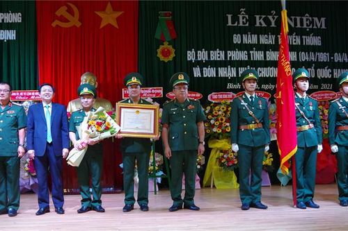 BĐBP Bình Định kỷ niệm 60 năm Ngày Truyền thống và đón nhận Huân chương Bảo vệ Tổ quốc hạng Nhì