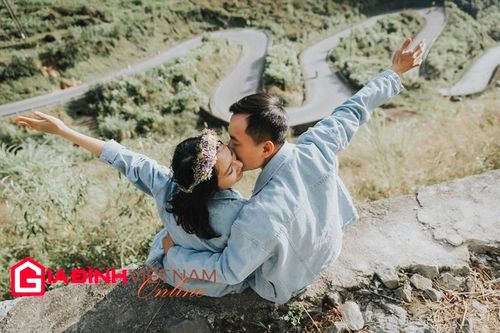 Mã Pí Lèng thơ mộng, hùng vĩ trong ảnh cưới của cô dâu 'phượt thủ'