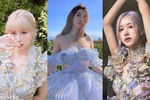 Ngọc Trinh xinh như công chúa, nhưng lại khiến liên tưởng đến Momo TWICE và Rosé BLACKPINK