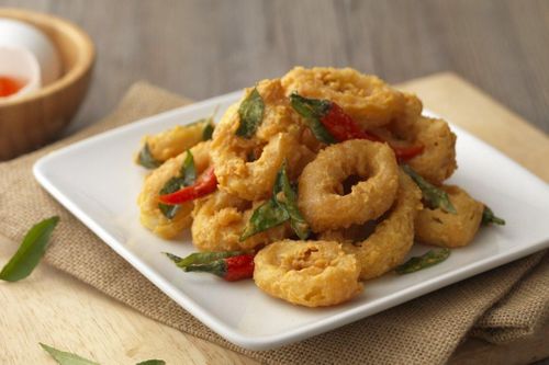 Bí quyết làm mực sốt trứng muối đưa cơm