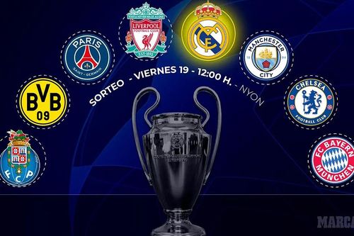 Lịch thi đấu tứ kết cúp C1: Real Madrid vs Liverpool, Bayern Munich vs PSG