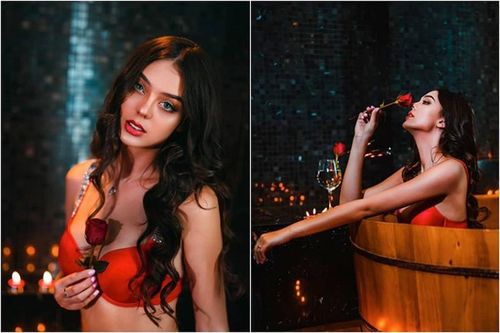 Bạn gái Tây của Bùi Tiến Dũng lộ ảnh khoe body cực 'mlem mlem'
