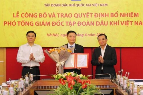 PVN có Phó Tổng giám đốc mới phụ trách lĩnh vực tìm kiếm, thăm dò và khai thác dầu khí
