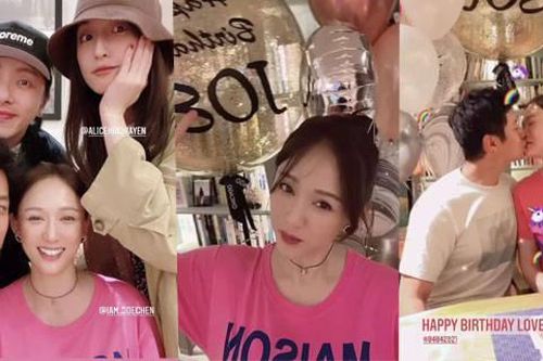 'Đông phương bất bại' Trần Kiều Ân đón sinh nhật bên bạn trai kém 9 tuổi