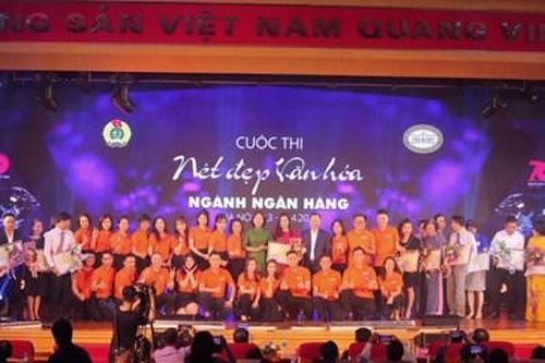 Trao giải cuộc thi 'Nét đẹp văn hóa ngành Ngân hàng'