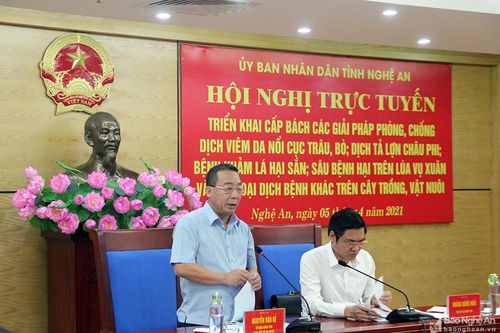Nghệ An triển khai cấp bách các giải pháp phòng chống dịch bệnh trên cây trồng, vật nuôi